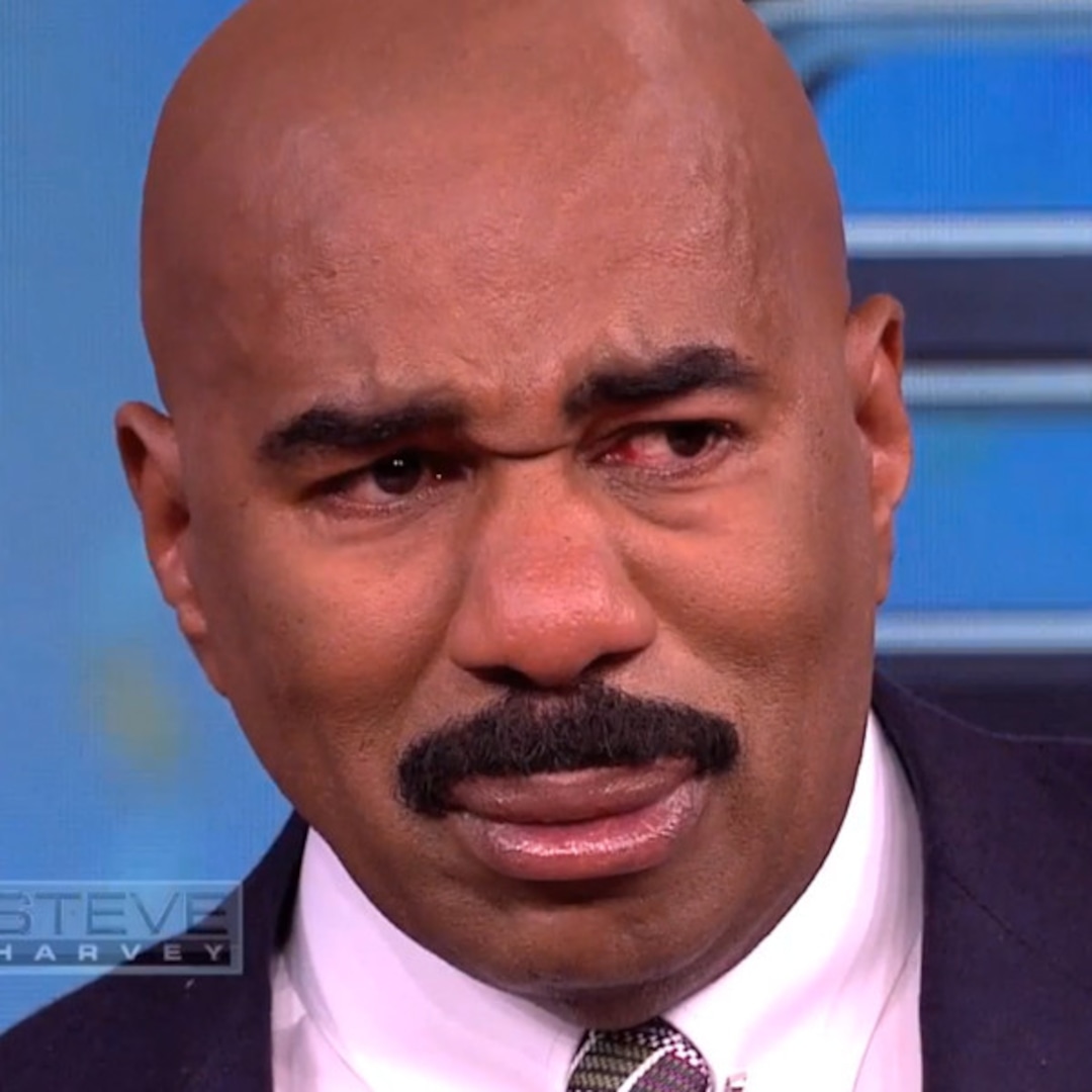 Steve Harvey Breaks Down Crying During Emotional Birthday Surprise! Steve Harvey Breaks Down Crying During Emotional Birthday Surprise!